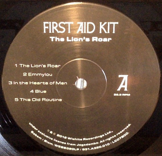 First Aid Kit : The Lion's Roar (LP, Album, RP, Gat)