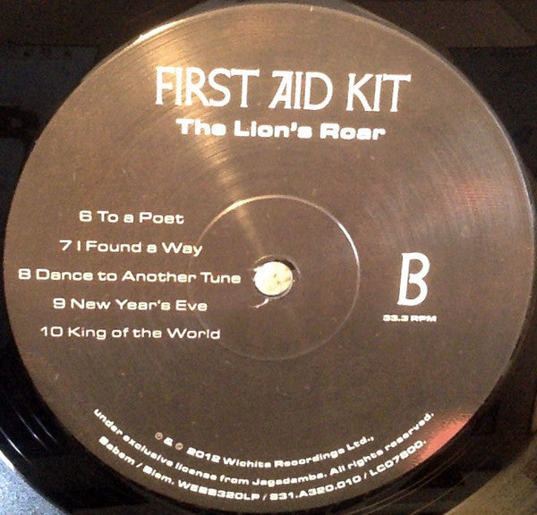 First Aid Kit : The Lion's Roar (LP, Album, RP, Gat)