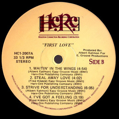 First Love (3) : The First Love (LP, Album)