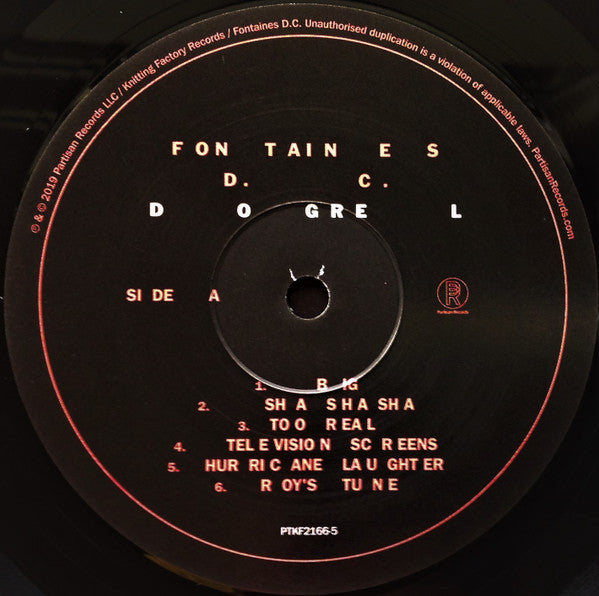 Fontaines D.C. : Dogrel (LP, Album)