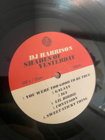 DJ Harrison : Shades Of Yesterday (LP, Album)
