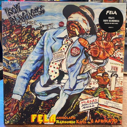 Fela Anikulapo Kuti* & Afrika 70* : Ikoyi Blindness (LP, Album, RE, Whi)