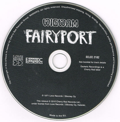 Wigwam (3) : Fairyport (CD, Album, RE, RM)
