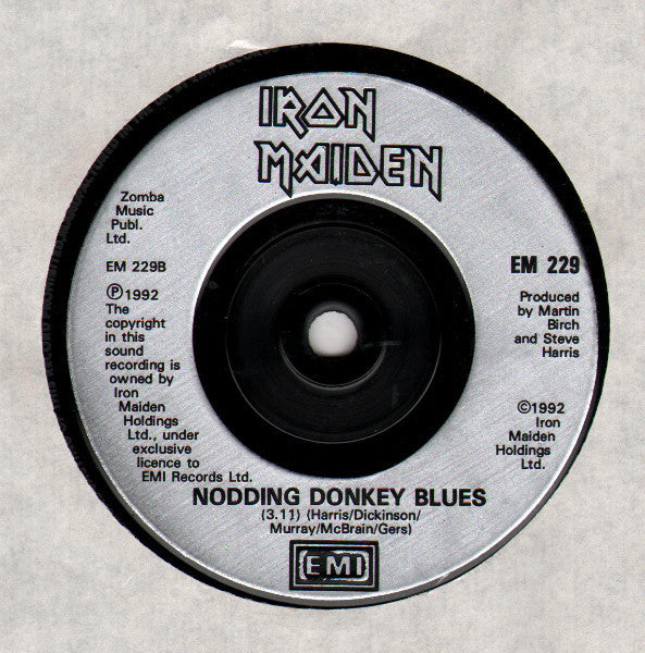 Iron Maiden : Be Quick Or Be Dead (7", Single)