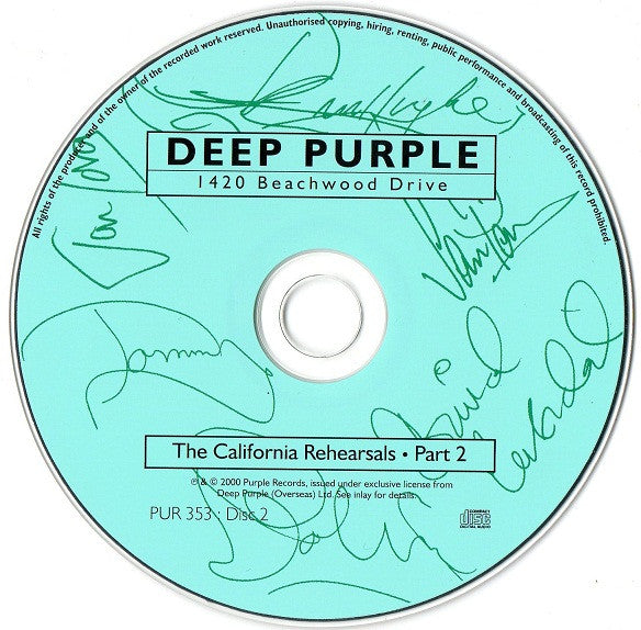Deep Purple : Days May Come And Days May Go (The California Rehearsals, June 1975) (2xCD, Comp, RE, Spe)