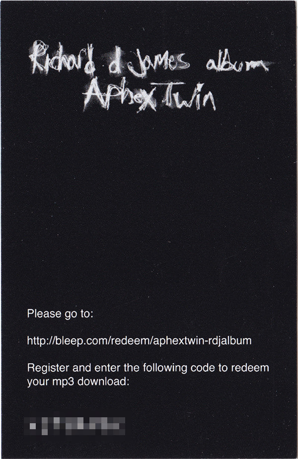 Aphex Twin : Richard D. James Album (LP, Album, RE, 180)