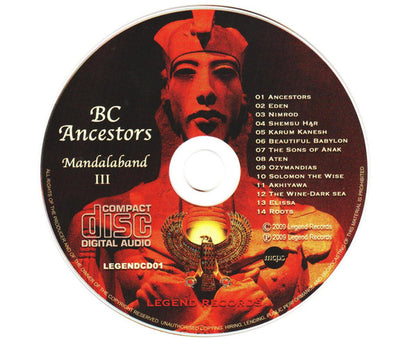 Mandalaband : BC - Ancestors (CD, Album)