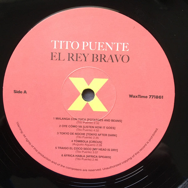 Tito Puente : El Rey Bravo (LP, RE, 180)
