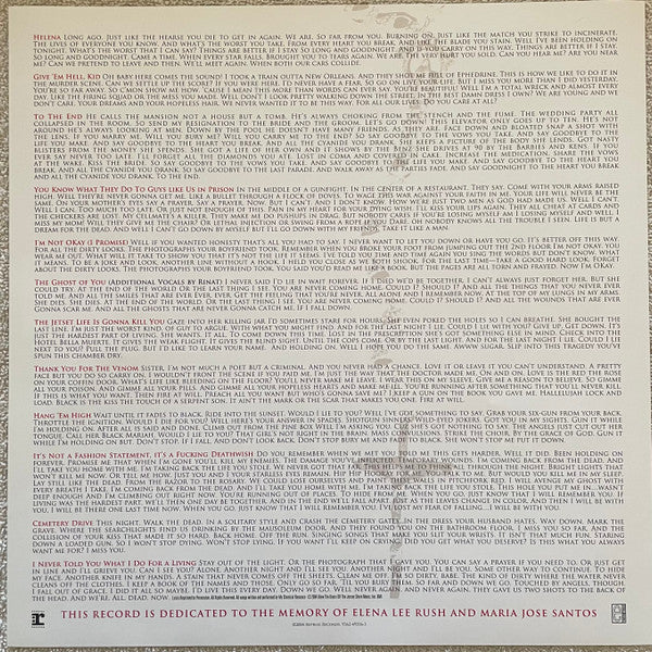My Chemical Romance : Three Cheers For Sweet Revenge (LP, Album, RE)