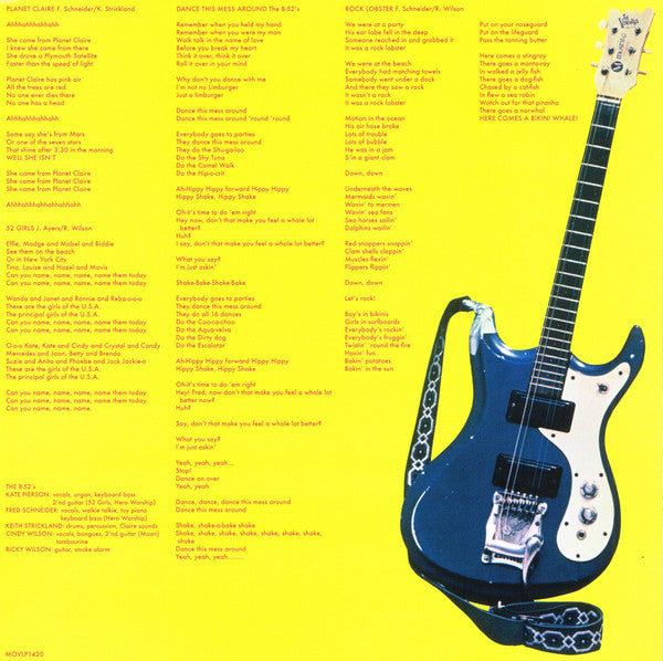 The B-52's : The B-52's (LP, Album, RE, 180)