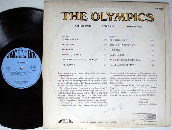 The Olympics : The Olympics (LP, Comp)
