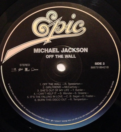Michael Jackson : Off The Wall (LP, Album, RE, Gat)