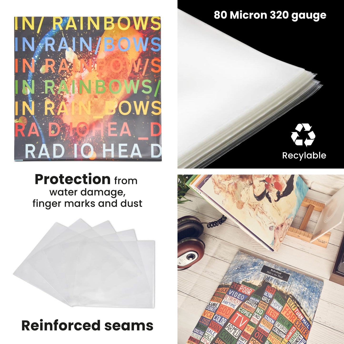 12″ LP Record Sleeves