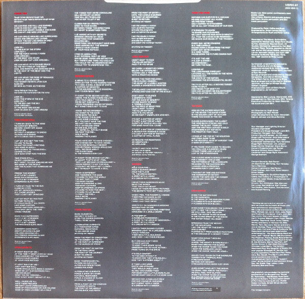 Rush : Hold Your Fire (LP, Album)