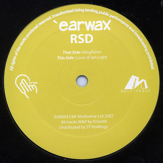 RSD : Kingfisher / Love Of Jah Light (12")