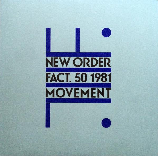 New Order : Movement (LP, Album, RE, RP)