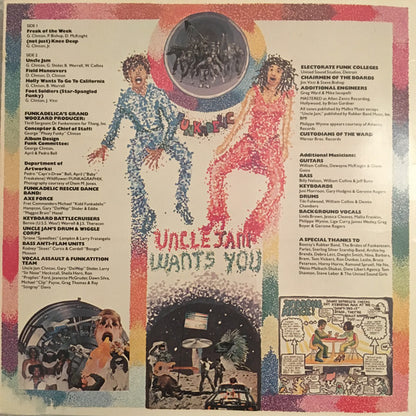 Funkadelic : Uncle Jam Wants You (LP, Album, Gol)