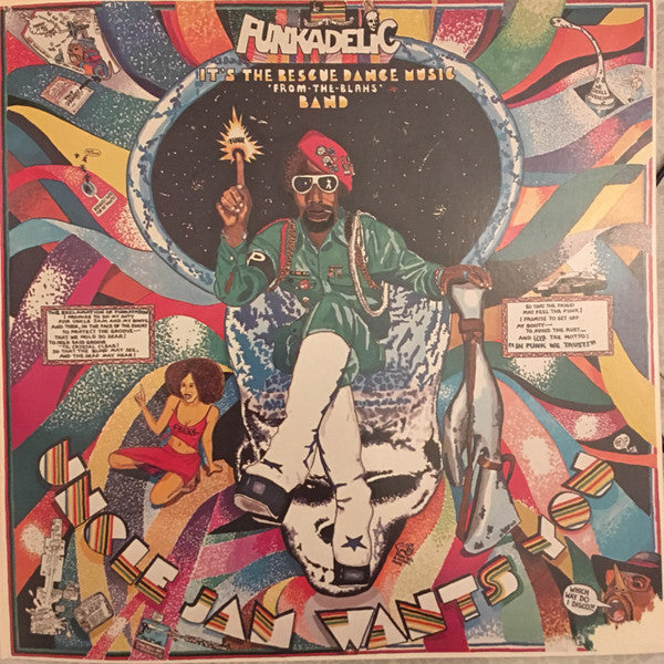 Funkadelic : Uncle Jam Wants You (LP, Album, Gol)