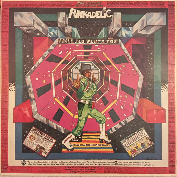 Funkadelic : Uncle Jam Wants You (LP, Album, Gol)