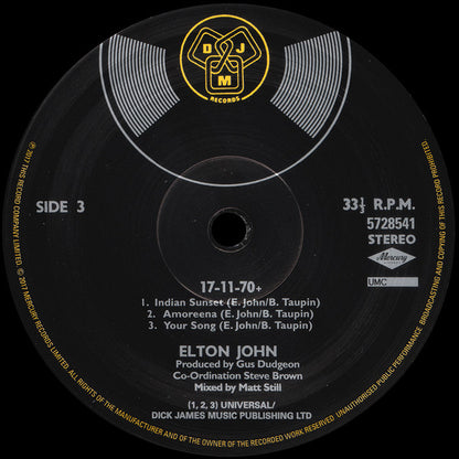 Elton John : 17-11-70+ (2xLP, Album, RSD, Ltd, RE, RM, 180)