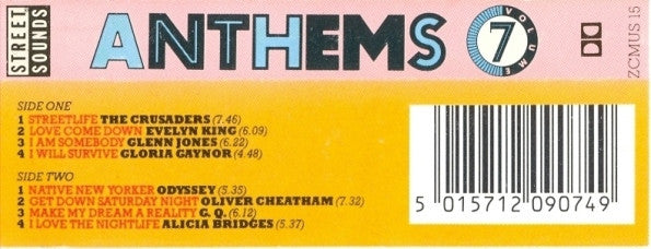 Various : Anthems Volume 7 (Cass, Comp)