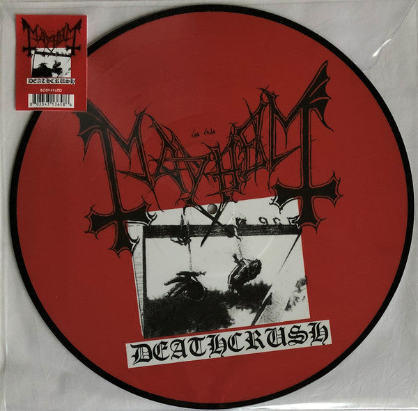Mayhem : Deathcrush (12", EP, Pic, RE)