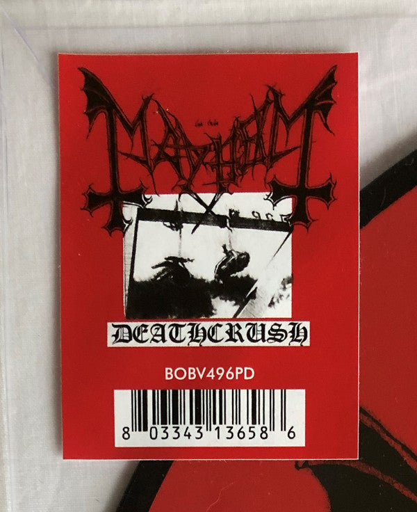 Mayhem : Deathcrush (12", EP, Pic, RE)