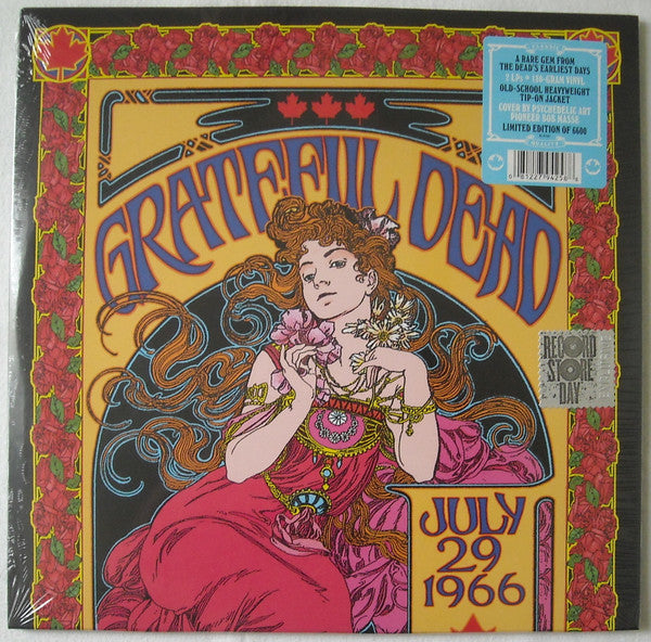 Grateful Dead* : P.N.E. Garden Aud., Vancouver, Canada, July 29 1966 (2xLP, RSD, Ltd, 180)
