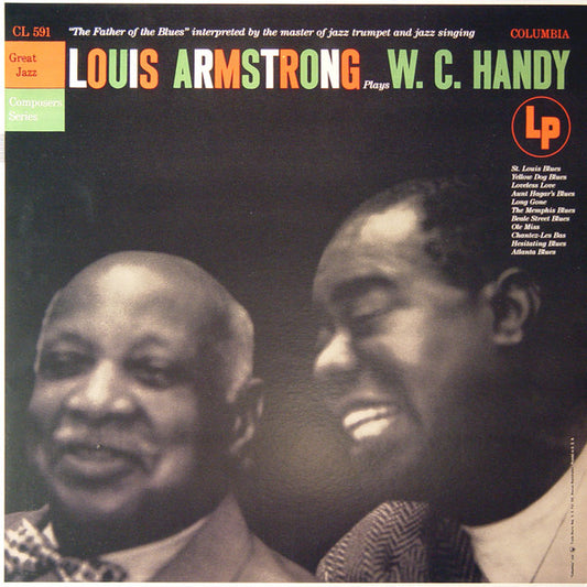 Louis Armstrong : Louis Armstrong Plays W.C. Handy (LP, Album, Mono, RE)