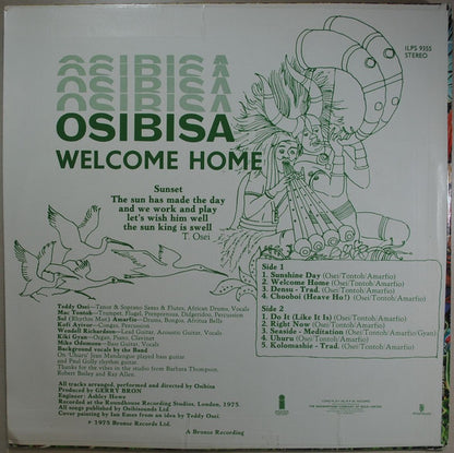 Osibisa : Welcome Home (LP, Album)