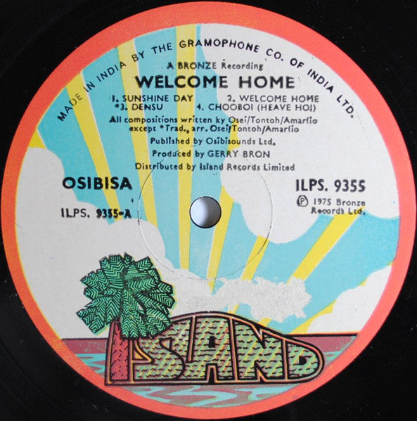 Osibisa : Welcome Home (LP, Album)