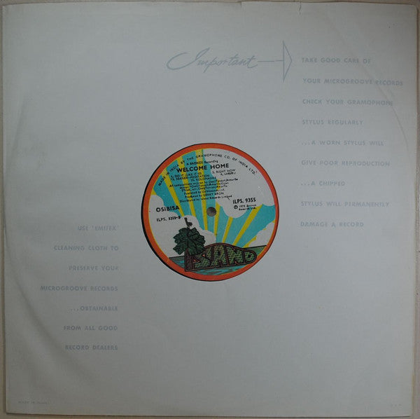Osibisa : Welcome Home (LP, Album)