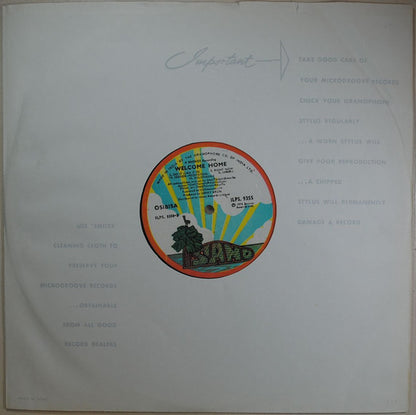 Osibisa : Welcome Home (LP, Album)