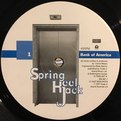 Spring Heel Jack : Bank Of America (12", Single)