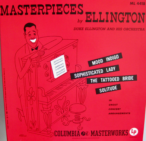 Duke Ellington And His Orchestra : Masterpieces By Ellington (2xLP, Album, Mono, RE, RM, 200)