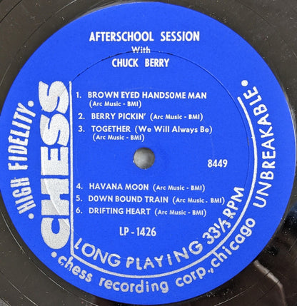 Chuck Berry : After School Session (LP, Mono, RP, Dar)