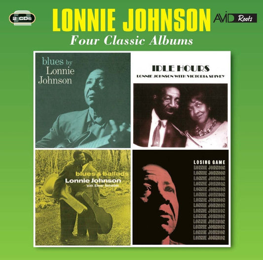 Lonnie Johnson (2) : Four Classic Albums (2xCD, Comp, RM)