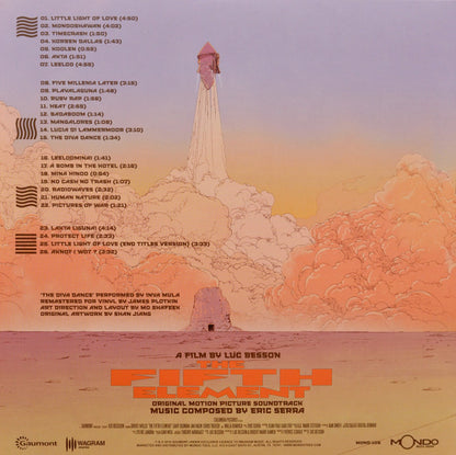 Eric Serra : The Fifth Element (Original Motion Picture Soundtrack) (2xLP, Album, RE, RM, Whi)