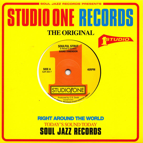 Sound Dimension : Soulful Strut / Time Is Tight (7", Single, RM)