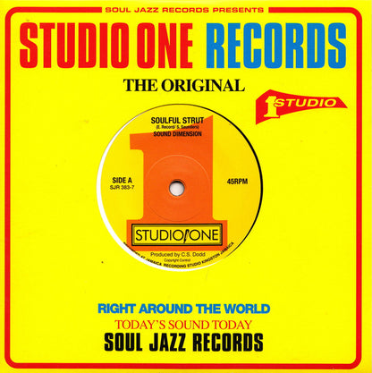 Sound Dimension : Soulful Strut / Time Is Tight (7", Single, RM)