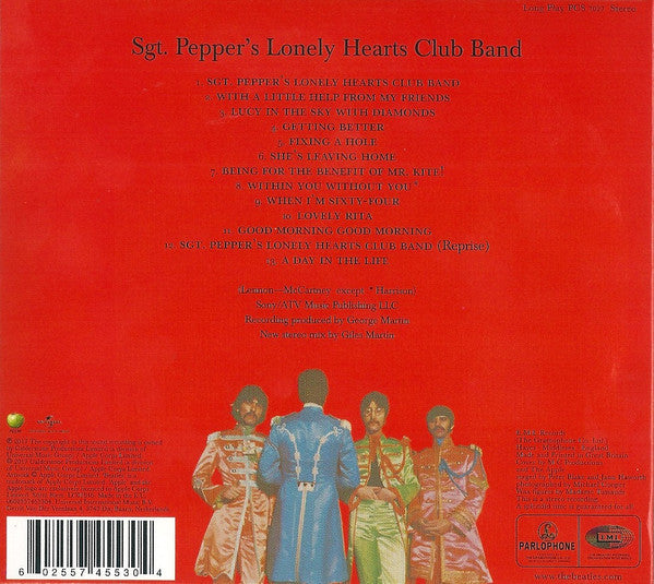 The Beatles : Sgt. Pepper's Lonely Hearts Club Band (CD, Album, RE, Dig)