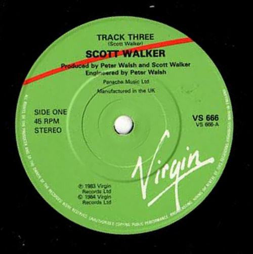 Scott Walker : Track Three (7", Single, Sol)