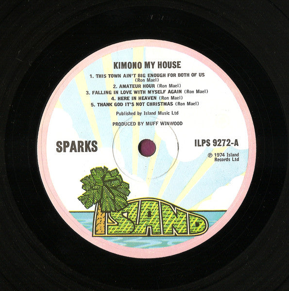 Sparks : Kimono My House (LP, Album)