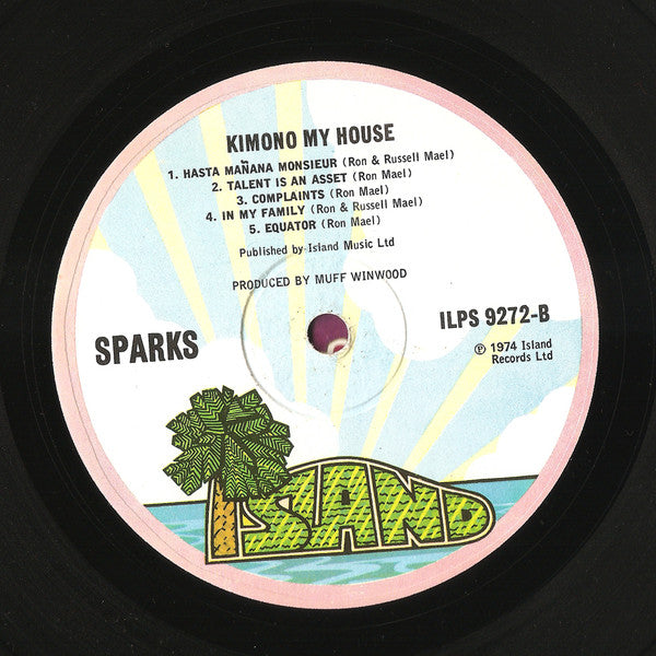 Sparks : Kimono My House (LP, Album)