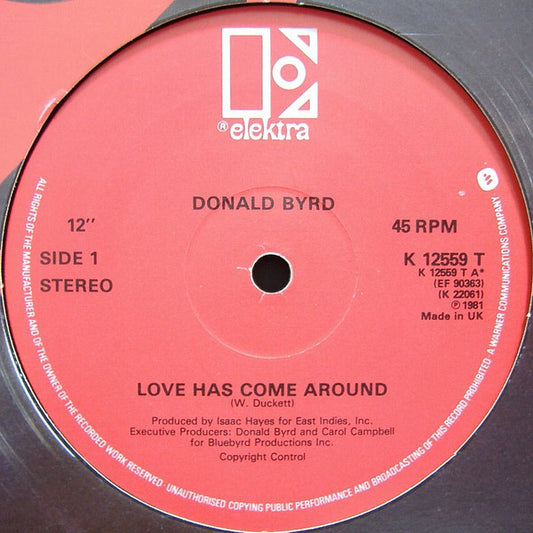 Donald Byrd : Love Has Come Around (12", Single)