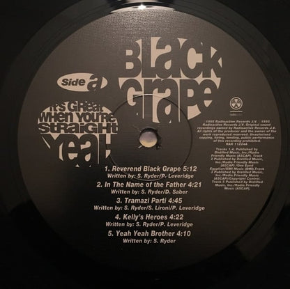 Black Grape : It's Great When You're Straight...Yeah (LP, Album)