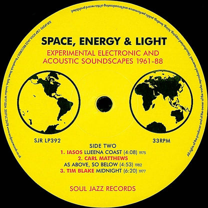 Various : Space, Energy & Light (Experimental Electronic And Acoustic Soundscapes 1961-88) (3xLP, Comp)
