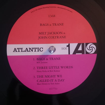 Milt Jackson & John Coltrane : Bags & Trane (LP, Album, Mono, RE, 180)