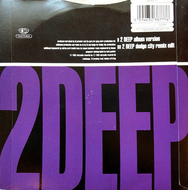 Gang Starr : 2 Deep (7", Single)