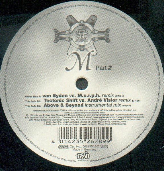 Ayu* : M (2x12")